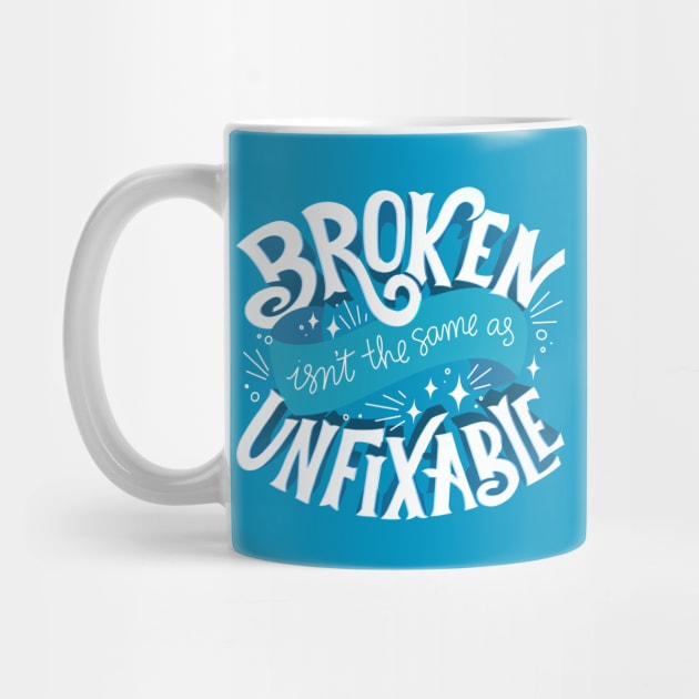 Lunar Chronicles Quote - Broken Unfixable by KitCronk